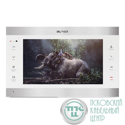 Видеодомофон SL-10IPTHD серебр./бел. Slinex ПО-00002219
