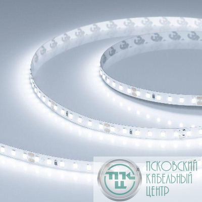 Лента светодиодная UL-A120-8mm 24В White 6000К 2Вт/м IP20 открытый (уп.5м) Arlight 057519