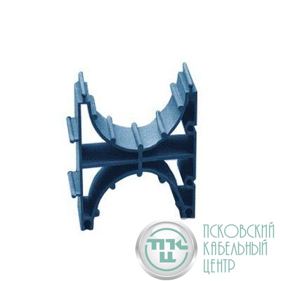 Кластер одинарный для двустен. труб d200мм DKC 025201