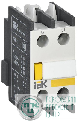 Приставка контактная ПКИ-11 доп. контакты 1НО+1НЗ KARAT IEK KPK10-11