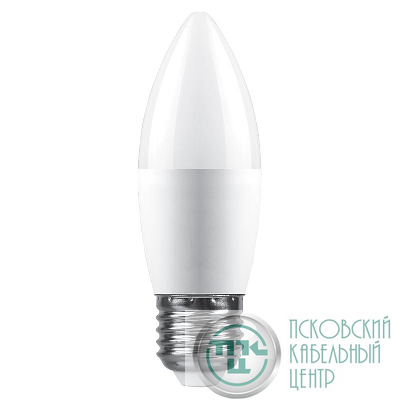 Лампа светодиодная SBC3720 20Вт C37 свеча 4000К E27 230В SAFFIT 55270