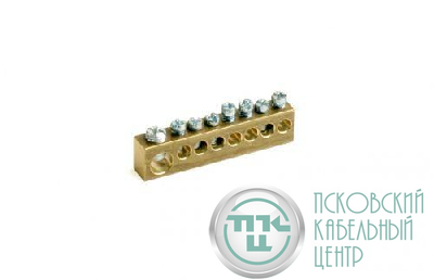 Колодка клеммная 8х(1х5.4мм+7х4.5мм) DKC 87408