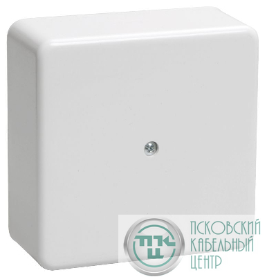 Коробка распаячная ОП КМ 75х75х28 бел. IEK UKO10-075-075-028-K01-E