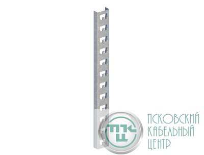 Стойка кабельная К1151ц сталь 2мм УТ2.5 оцинк. СОЭМИ Н0112211512