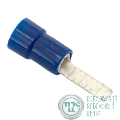 Наконечник штыревой плоский изолированный НШПИ 1.0-2.5 (уп.50шт) EKF nshpi-1.0-2.5