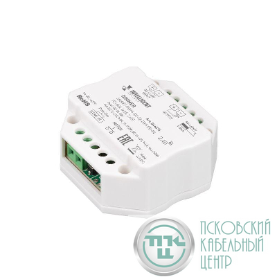 Диммер SMART-PWM-101-72-DIM-PD-IN 12-48В 1х8А 2.4G IP20 пластик INTELLIGENT ARLIGHT 046515