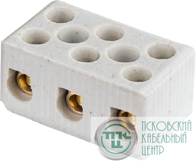 Колодка зажимная винтовая керамическая КЗВ 61 712 NTB-HCR-3-41/WH (уп.20шт) Navigator 61712