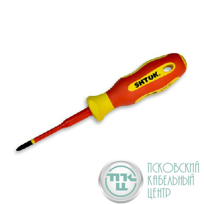 Отвертка 1000В Ph1х80мм (09318) SHTOK 376346