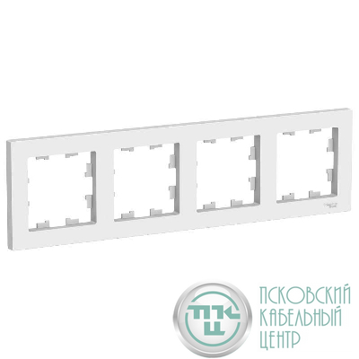 Рамка 4-м AtlasDesign универс. бел. SE ATN000104