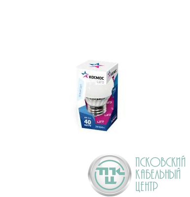 Лампа светодиодная GL45 3Вт 220В E27 4500К Космос Lksm_LED3wGL45E2745