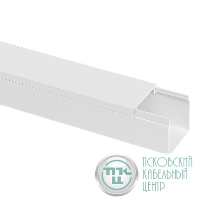 Кабель-канал 25х25 L2000 пластик бел. TOKOV ELECTRIC TKE-KK-25-25-2000-WH