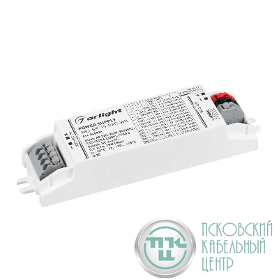 Блок питания ARJ-SP-15-PFC-WR 15Вт 3-46В 0.1-0.7А IP20 пластик Arlight 048998