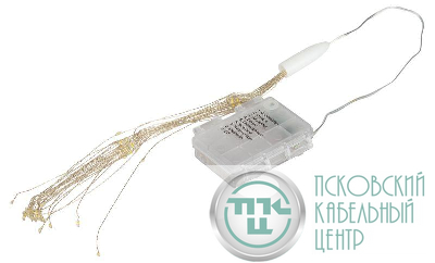 Светильник светодиодный новогодний "Салют" 90LED мультиколор 2хAA подвесной ENIS-90M Эра Б0060542