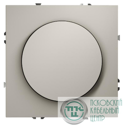 Светорегулятор поворотно-нажимной СП S70 600Вт механизм кашемир Voltum VLS070303