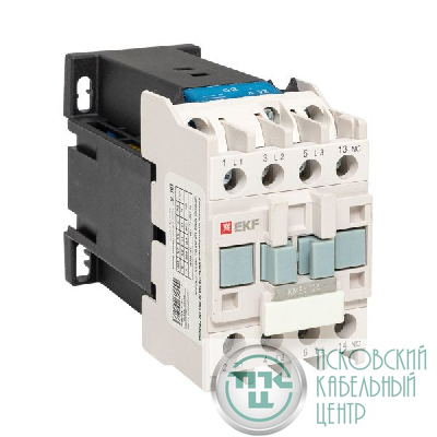 Контактор КМЭп-1 12А кат. 24В DC 1НО EKF ctr-s-12-24-p