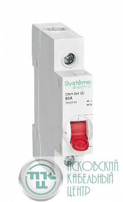 Выключатель нагрузки 1п 63А 230В City9 Set SE C9S16163