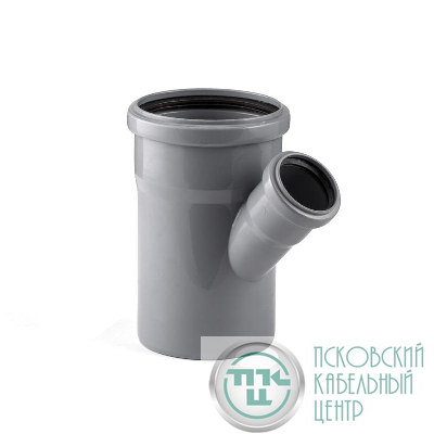 Тройник ВК ПП 110/50х45 сер. RTP 36573