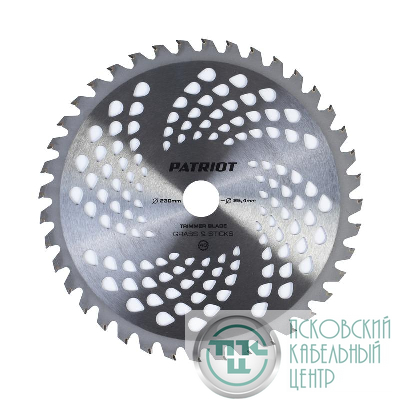 Нож TBS-40P D230х25.4мм толщина 1.3мм 40 зубьев PATRIOT 809115229