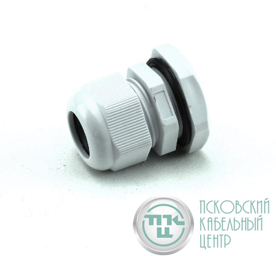 Сальник MG 25 IP68 d кабеля 12-15мм пластик. сер. ГОФРОМАТИК/ЗЭТАРУС zeta30903