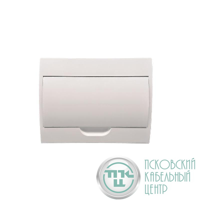 Бокс пластиковый ЩРН-П-12 IP41 бел. (бел. дверца) Rexant 11-0313