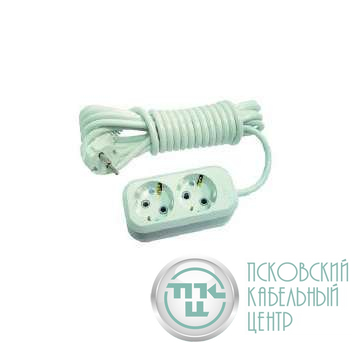 Удлинитель 2х5м с заземл. 16А IP20 Makel MGP114