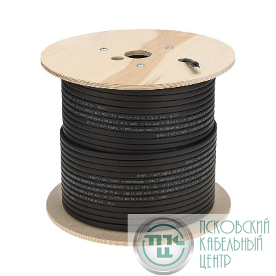 Кабель греющий (нагрев.) саморег. SRL30-2CR экранированный 30Вт/м 0.88кв.мм/55м 200м Rexant 51-0279
