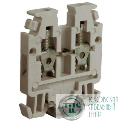 Зажим проходной RN.1/2.5GR 1.5кв.мм сер. DKC ZRN300GR