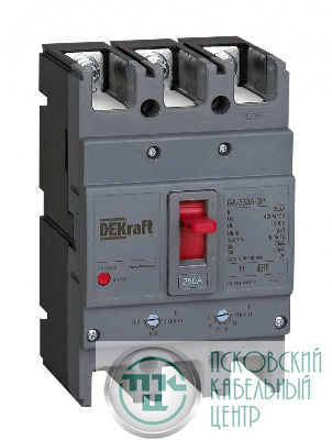 Выключатель автоматический 3п 200А 35кА ВА-333А DEKraft 28122DEK