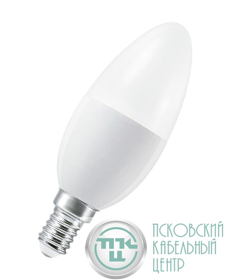 Лампа светодиодная SMART+ WiFi Candle Tunable White 5Вт (замена 40Вт) 2700…6500К E14 (уп.3шт) LEDVANCE 4058075485914