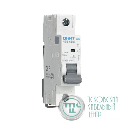 Выключатель автоматический NB8-63M 1п 20А 12In (D) (R) CHINT 320790