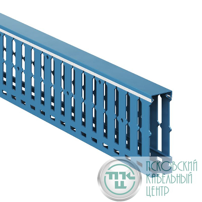 Кабель-канал перфорированный 25х80 L2000 RL12 син. DKC 01137RL