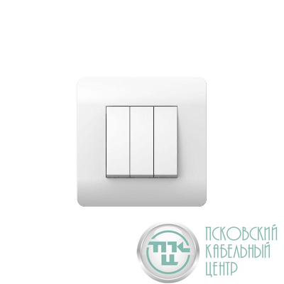 Переключатель 3-кл. NEW3-E 10А бел. CHINT 431507