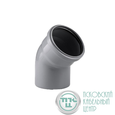 Отвод ВК ПП 110х45 сер. RTP 36676