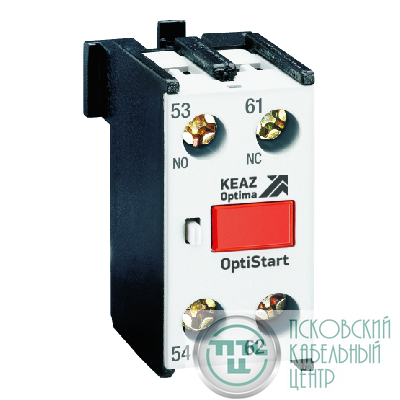 Блок контактный OptiStart K-FX-1011 фронтал. 1НО+1НЗ для F-09..(A)F-150 и FR КЭАЗ 335320