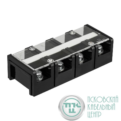 Блок зажимов клеммный БЗН ТС-1004 35кв.мм 100А 4 пары Rexant 11-2162