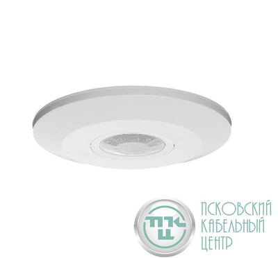 Датчик движения DDP-04 потолочный Ultra Slim 360град. 2000Вт 10-900с 6м 3-2000Лк бел. Duwi 25815 5