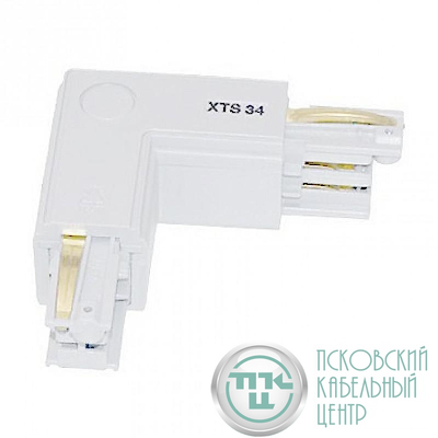 Угол левый бел. XTS-34-3