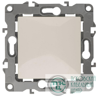 Механизм выключателя 1-кл. СП Эра12 10А IP20 12-1101-02 250В 10AX сл. кость Эра Б0014622