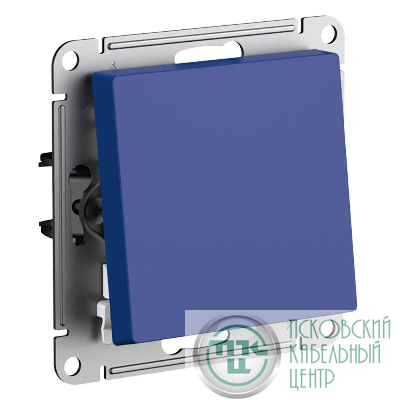 Переключатель 1-кл. AtlasDesign (сх. 6) 10AX механизм аквамарин SE ATN001161