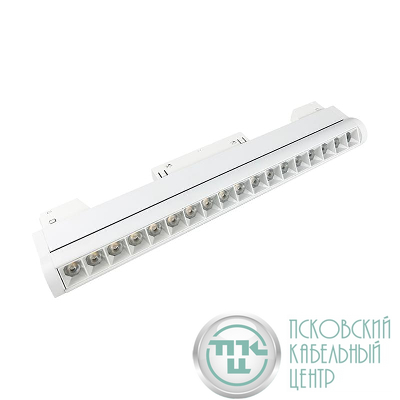 Светильник светодиодный трековый поворотный магнитный 20Вт 48В 4000К 60град. бел. Vitaluce VT0200046-00