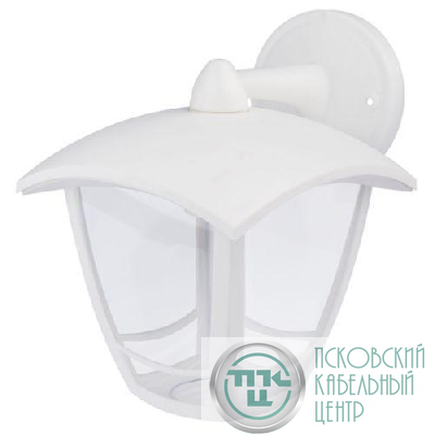 Светильник светодиодный садово-парковый ДБУ 07-8-002 Дели 2 8Вт 3000К IP44 4 гранный настенный бел. Эра Б0064269