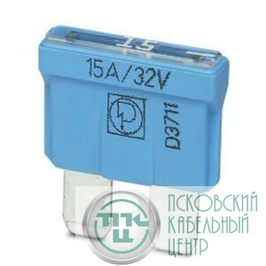 Предохранитель SI FORM C 2А DIN 72581 сер. Phoenix Contact 0913689