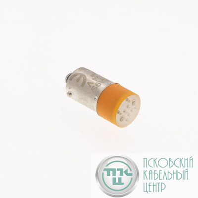 Лампа светодиодная Ва9S 24В C/DC желт. EMAS LED24S
