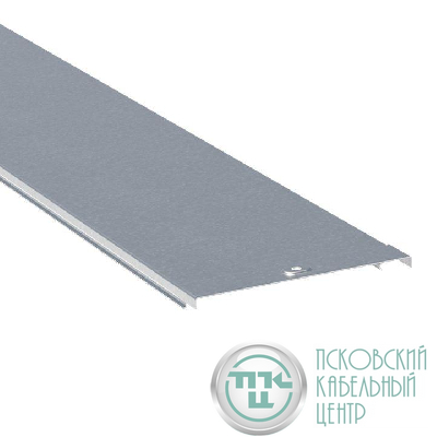 Крышка для лотка осн.100 L3000 сталь 0.6мм оцинк. EKF k10010