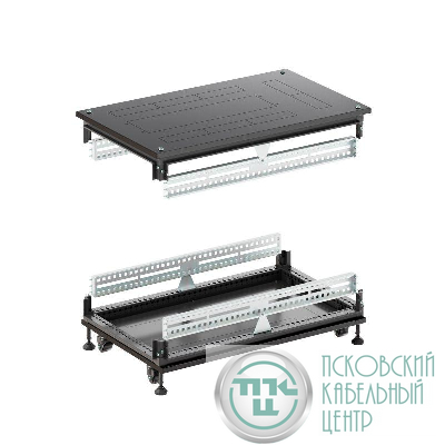 Крыша основание преперфорированные IT-CQE 600х600 RAL9005 DKC RBIT606F