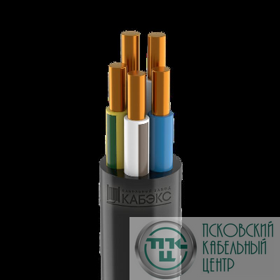 Кабель ППГнг(А)-HF 5х6 ОК (N PE) 0.66кВ (м) Кабэкс ТХМ00132578