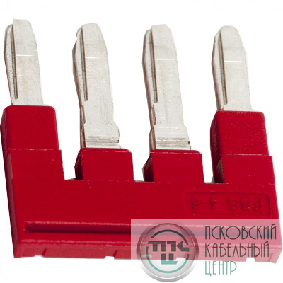 Перемычка для клемм. сеч. провода 4кв.мм 4 полюс. SchE NSYTRAL44