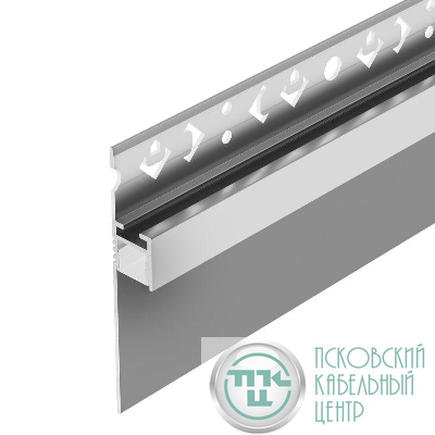 Профиль ARH-PLINTUS-50-FANTOM-3000 ANOD L3000 алюм. Arlight 052662
