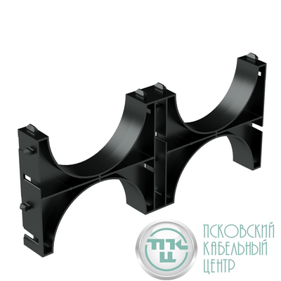 Кластер двойной для двустен. труб d160мм DKC 025162