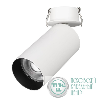 Светильник светодиодный SP-GABI-BUILT-FLAP-R60-12W Day4000 (WH 36 deg 230В) IP40 металл Arlight 049934